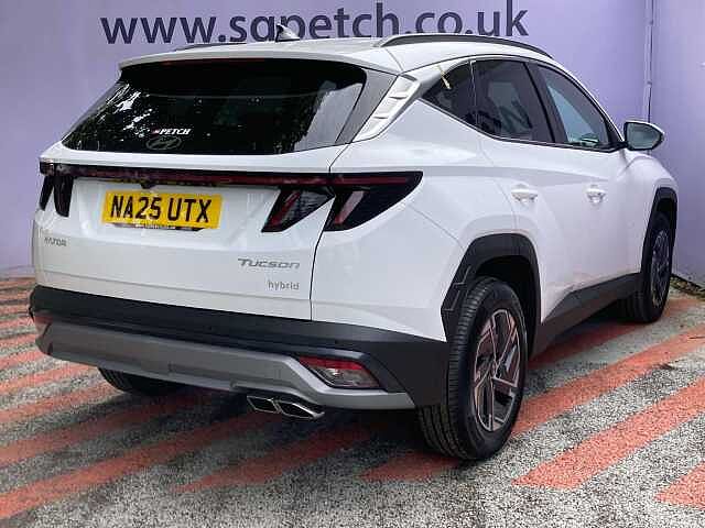 Hyundai TUCSON 1.6T Hybrid Advance 5dr Auto White