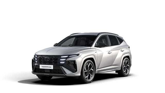 Hyundai TUCSON 1.6T Hybrid N Line 5dr Auto Silver