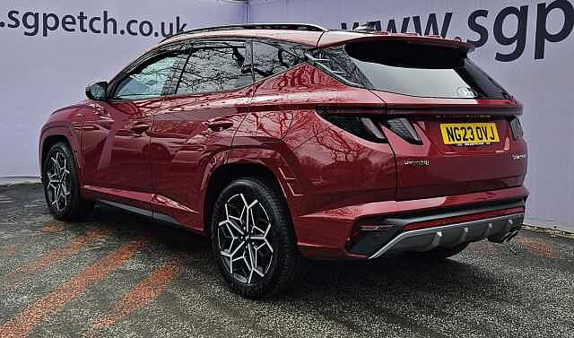 Hyundai TUCSON 1.6 TGDi N Line S 5dr 2WD Red