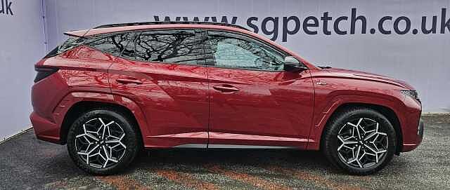 Hyundai TUCSON 1.6 TGDi N Line S 5dr 2WD Red