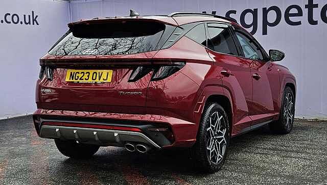 Hyundai TUCSON 1.6 TGDi N Line S 5dr 2WD Red